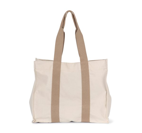 Grand sac shopping à soufflet recyclé – Image 5