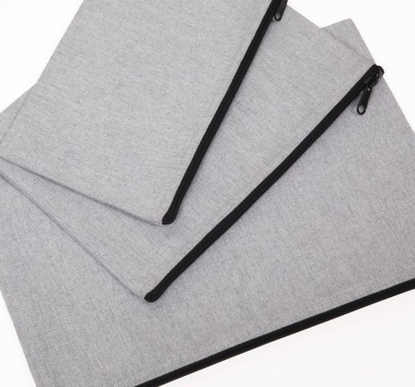 Pochette zippée recyclée – Image 2