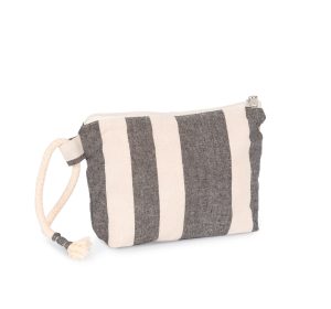 Pochette recyclée - Motifs rayés