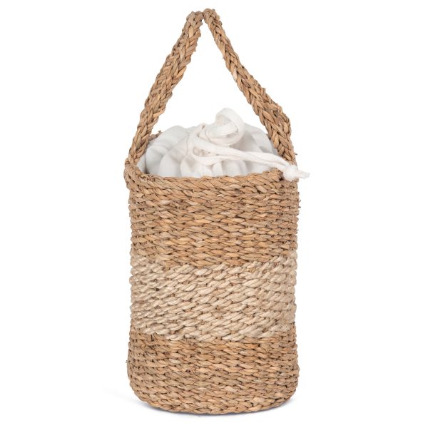 Sac panier en jute et jonc de mer – Image 4