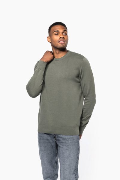 Pull écoresponsable col rond homme