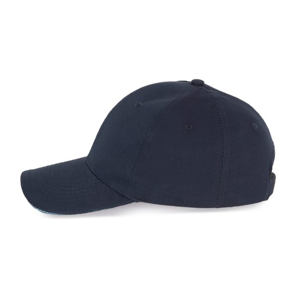 Casquette avec sandwich contrasté - 6 panneaux – Image 7