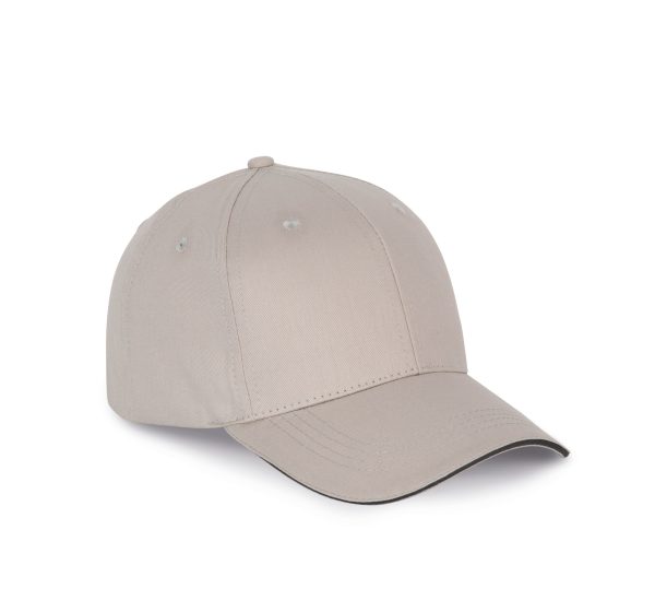 Casquette avec sandwich contrasté - 6 panneaux – Image 10