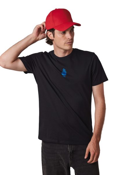 Casquette en coton et polyester recyclés K-loop tracking - 5 panneaux – Image 4