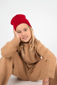 Bonnet enfant tricoté
