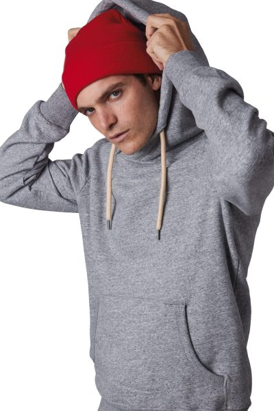Bonnet recyclé avec revers tricoté – Image 4