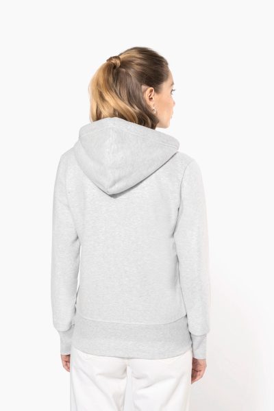 Sweat-shirt vintage zippé à capuche femme – Image 2
