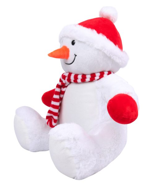 Peluche zippée bonhomme de neige – Image 3