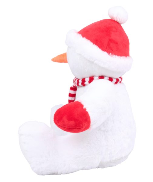 Peluche zippée bonhomme de neige – Image 4