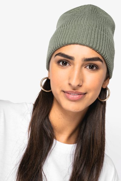 Bonnet écoresponsable en laine mérinos unisexe – Image 2