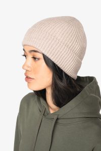 Bonnet écoresponsable en laine mérinos unisexe