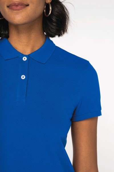 Polo écoresponsable maille piquée femme – Image 7