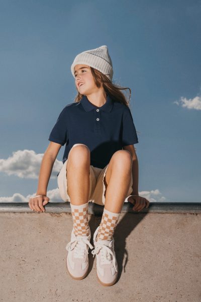 Polo écoresponsable maille piquée enfant – Image 6
