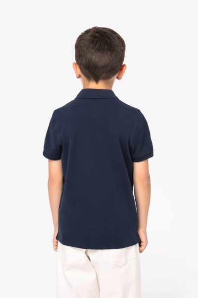 Polo écoresponsable maille piquée enfant – Image 5