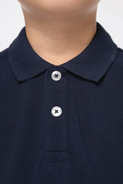 Polo écoresponsable maille piquée enfant – Image 8