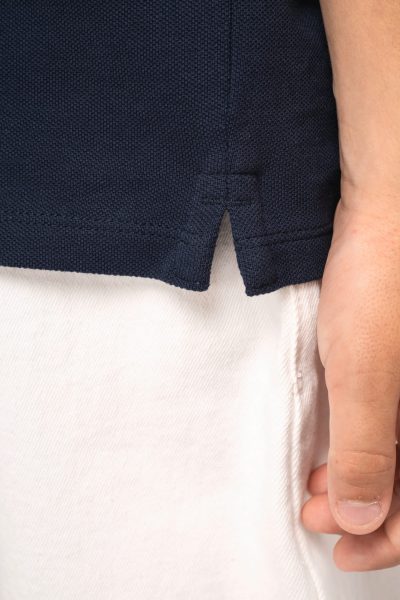 Polo écoresponsable maille piquée enfant – Image 9