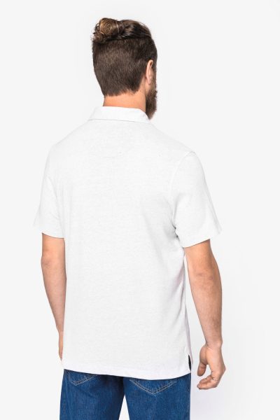 Polo écoresponsable recyclé homme – Image 3