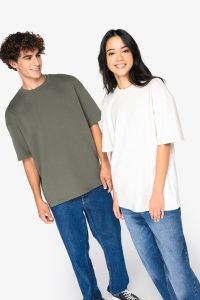 T-shirt écoresponsable oversize French Terry unisexe