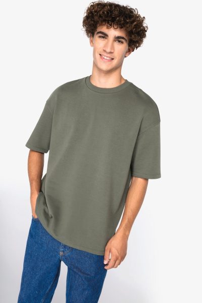 T-shirt écoresponsable oversize French Terry unisexe – Image 4