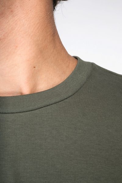T-shirt écoresponsable oversize French Terry unisexe – Image 8