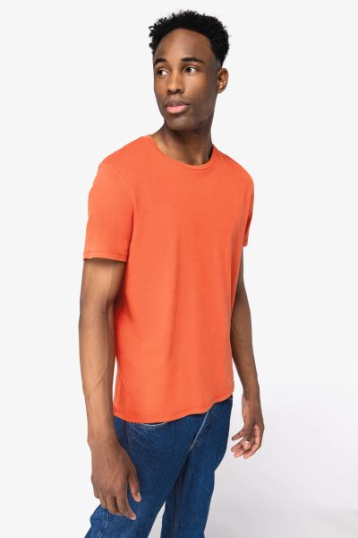 T-shirt écoresponsable délavé unisexe – Image 3