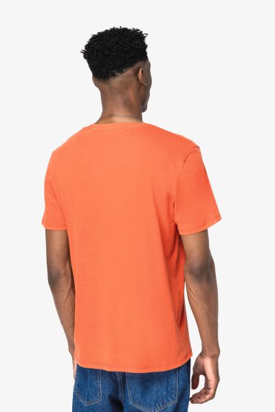 T-shirt écoresponsable délavé unisexe – Image 4