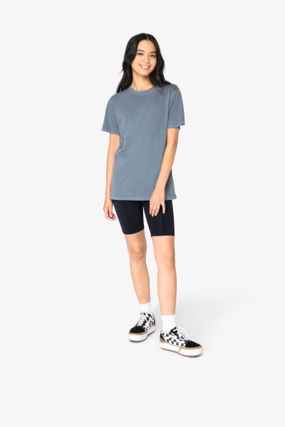 T-shirt écoresponsable délavé femme – Image 2