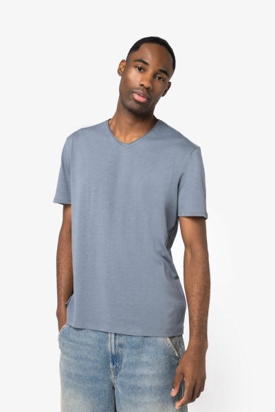T-shirt écoresponsable slub bords francs homme – Image 6