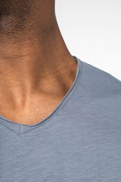 T-shirt écoresponsable slub bords francs homme – Image 5