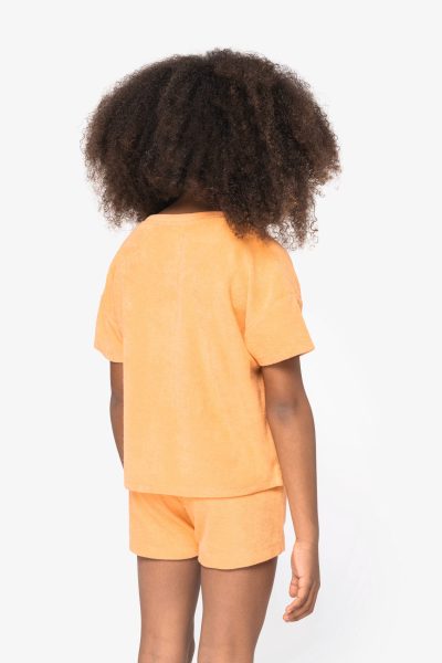 T-shirt écoresponsable en éponge fille – Image 3