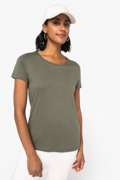 T-shirt écoresponsable en modal femme – Image 3