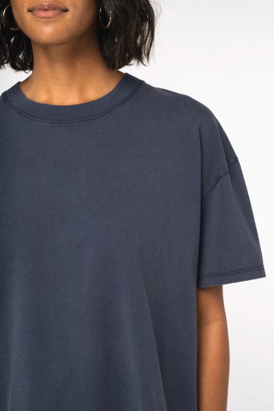 T-shirt écoresponsable oversize délavé femme – Image 5