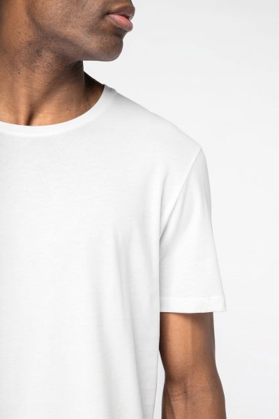 T-shirt écoresponsable bas arrondi homme – Image 4