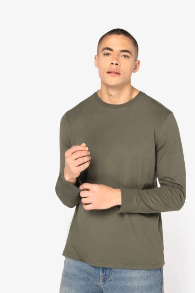 T-shirt écoresponsable manches longues unisexe – Image 3