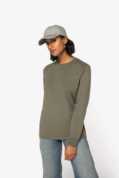 T-shirt écoresponsable manches longues unisexe – Image 4