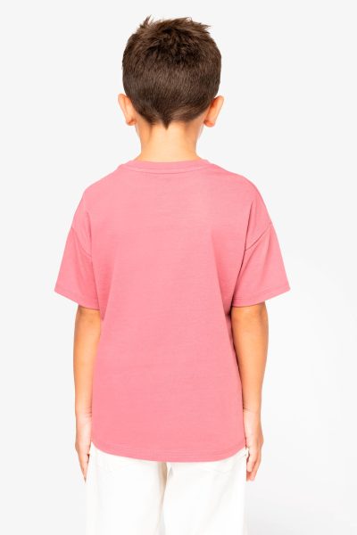 T-shirt écoresponsable à épaules tombantes enfant – Image 5