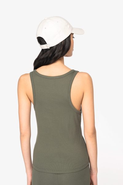 Débardeur écoresponsable côtelé femme – Image 4