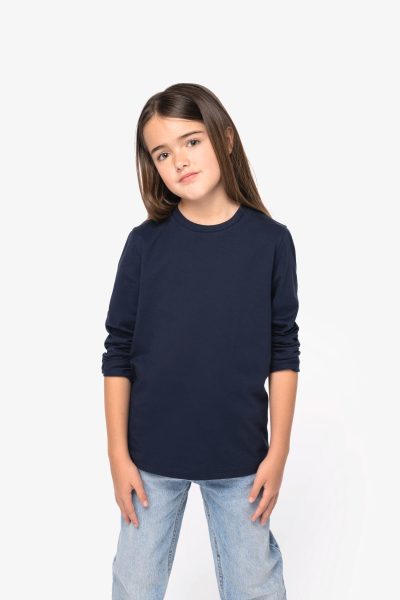 T-shirt écoresponsable manches longues enfant – Image 2