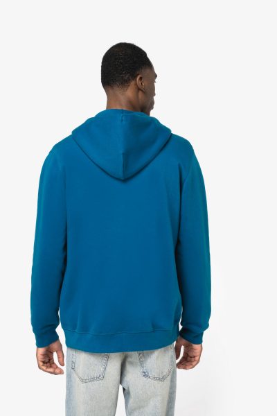 Sweat-shirt écoresponsable zippé à capuche unisexe – Image 5