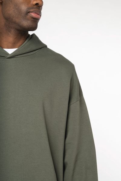 Sweat-shirt écoresponsable à capuche oversize unisexe – Image 8