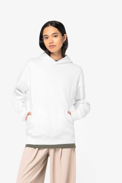 Sweat-shirt écoresponsable à capuche oversize unisexe – Image 4