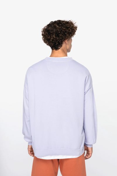 Sweat-shirt écoresponsable oversize French Terry unisexe – Image 4