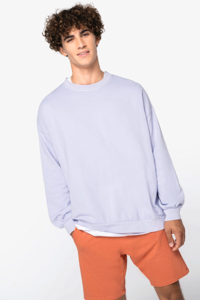 Sweat-shirt écoresponsable oversize French Terry unisexe – Image 3