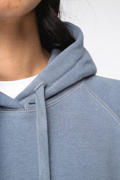 Sweat-shirt écoresponsable à capuche raglan femme – Image 5
