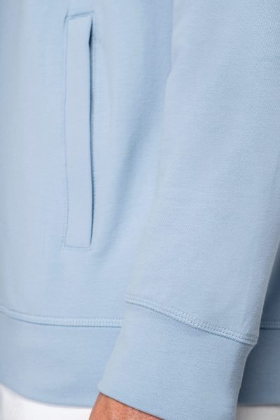 Sweat-shirt écoresponsable zippé en modal homme – Image 7