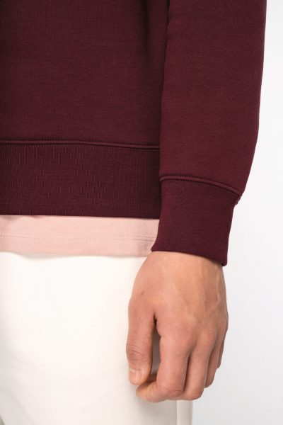 Sweat-shirt écoresponsable à col montant zippé homme – Image 8