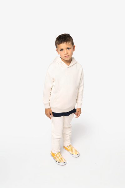 Sweat-shirt écoresponsable à capuche oversize enfant – Image 3