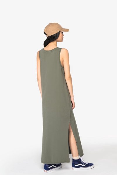 Robe écoresponsable délavée en jersey femme – Image 4
