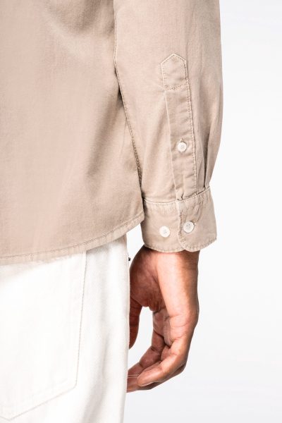 Chemise écoresponsable délavée homme – Image 4
