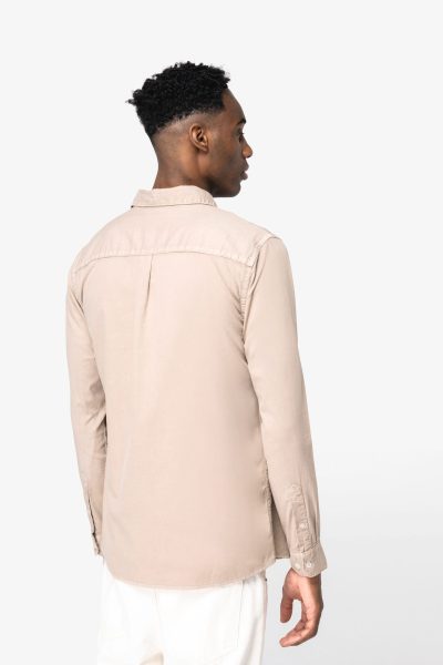 Chemise écoresponsable délavée homme – Image 3